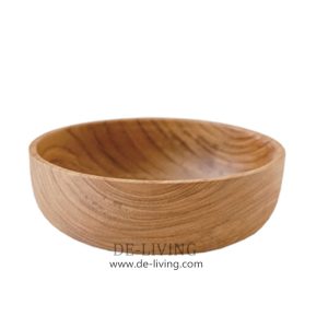 Teak Round Bowl 4